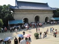 Dr. Sun Yat-sens Mausoleum nanjing  Dr. Sun Yat-sens Mausoleum courtyard.